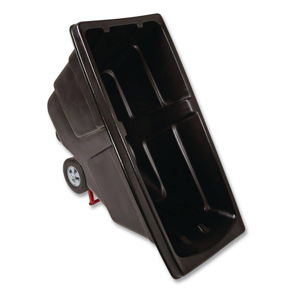 Rubbermaid Commercial Products Black Plastic 450 lbs. Capacity 202 Gal. Rotomolded Tilt Truck (2)