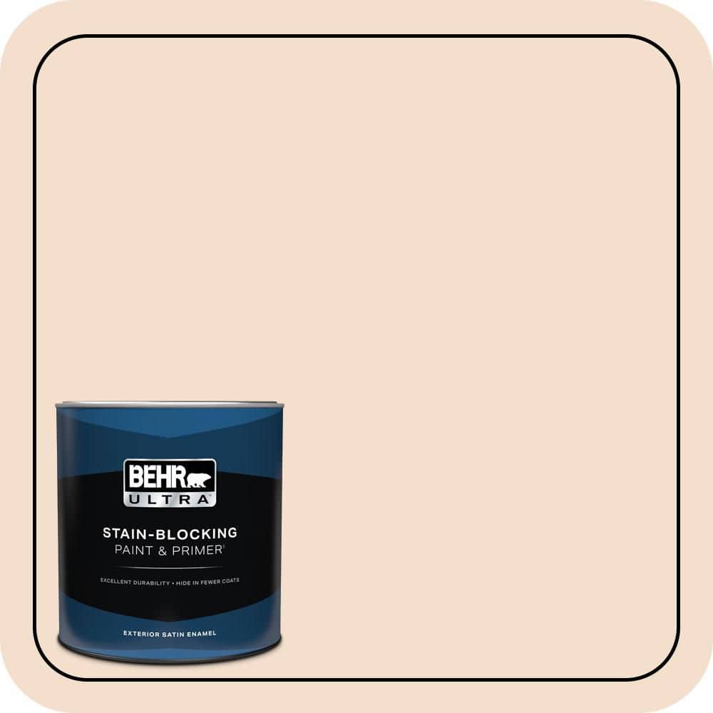 BEHR ULTRA 1 qt. #PPU3-05 Splendor Satin Enamel Exterior Paint & Primer