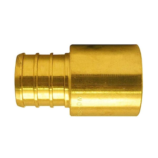 Apollo 3/4 in. Brass PEX-B Barb x Male Copper Sweat Adapter (2)