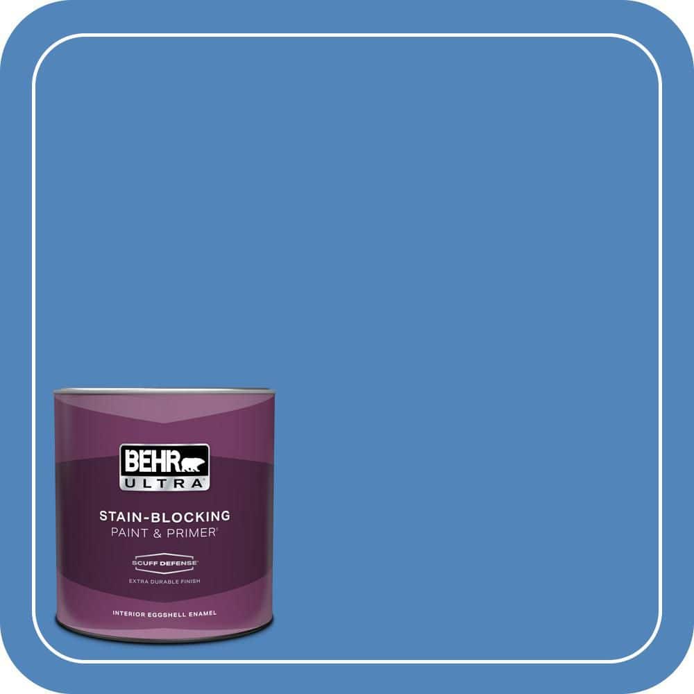 BEHR ULTRA 1 qt. #570B-6 Handsome Hue Extra Durable Eggshell Enamel Interior Paint & Primer