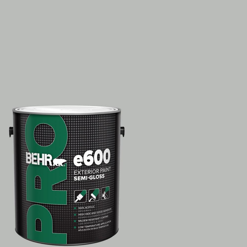 BEHR PRO 1 gal. #T18-19 Quiet Time Semi-Gloss Exterior Paint