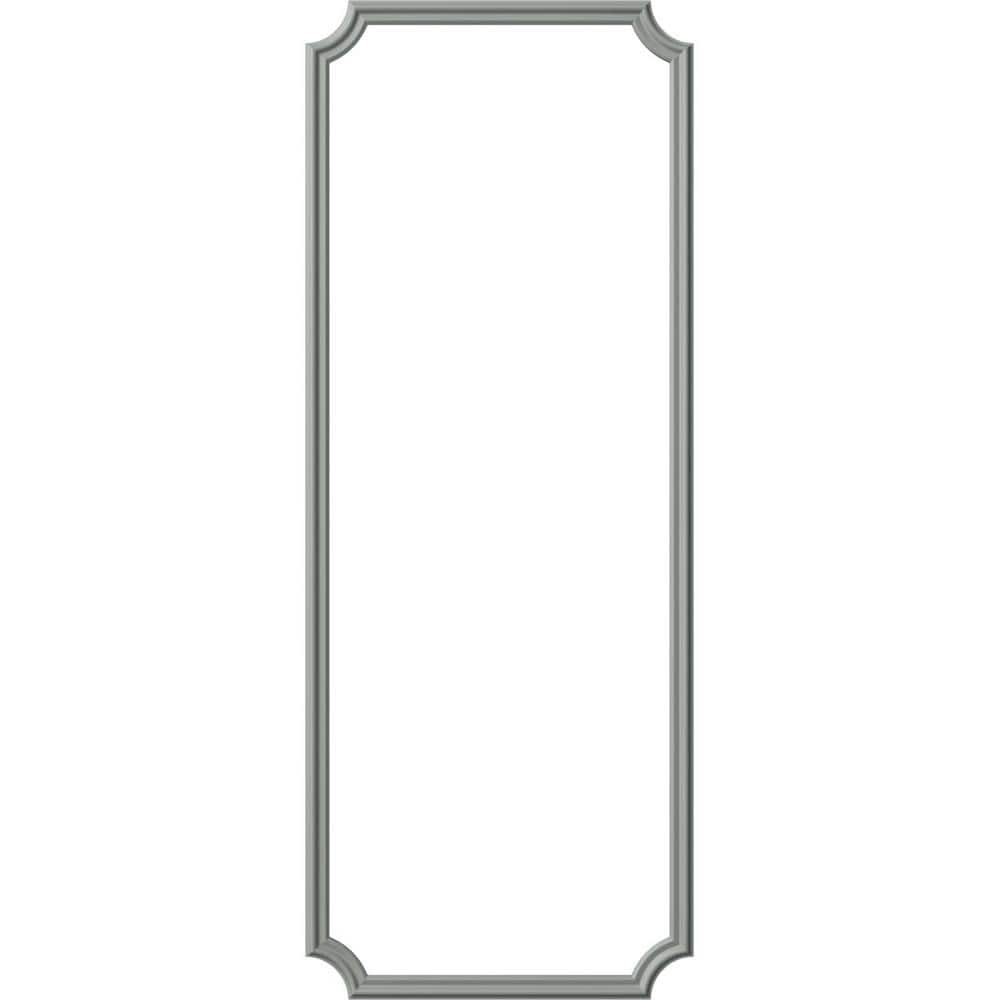 Ekena Millwork 14 Sq. Ft. Unfinished Polyurethane Seville Panel Moulding Kit (Single Panel) (1)