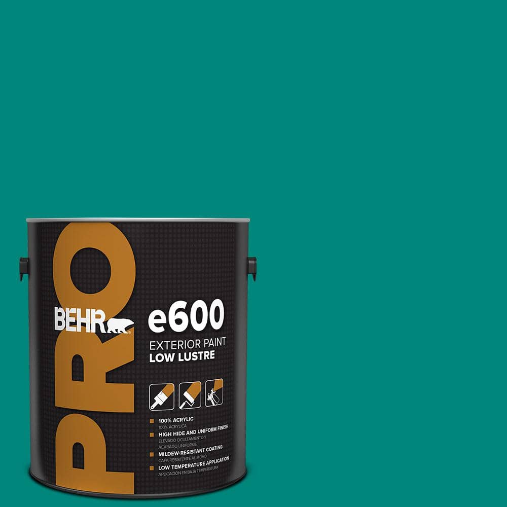 BEHR PRO 1 gal. #P450-7 Mystic Turquoise Low Luster Exterior Paint