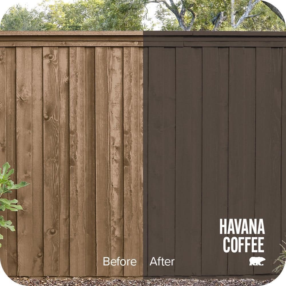BEHR #N210-7 Color House and Fence Exterior Wood Stain (2)