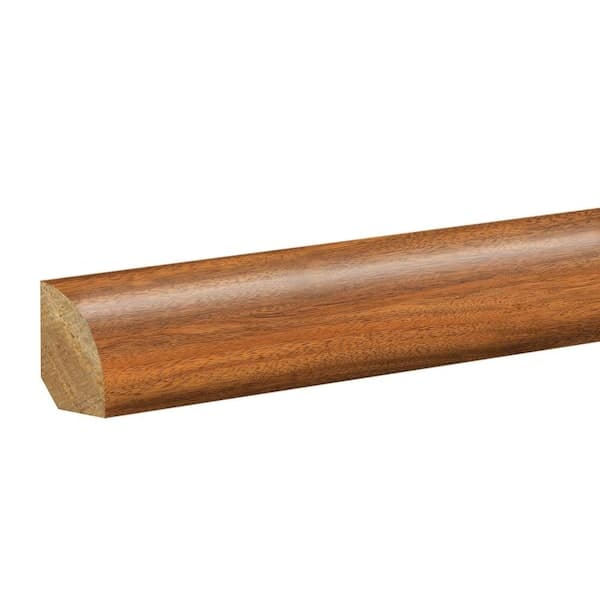 PERFORMANCE ACCESSORIES Paradise 0.62 in. T x 0.75 in. W x 94.5 in. L Textured Wood Look Laminate Moulding/Trim Quarter Round Molding