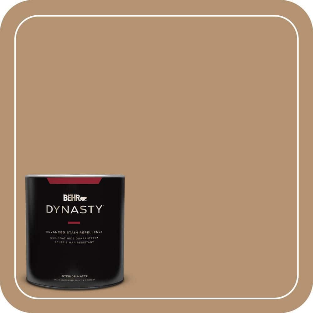 BEHR DYNASTY 1 qt. #QE-30 Keystone Matte Interior Stain-Blocking Paint and Primer