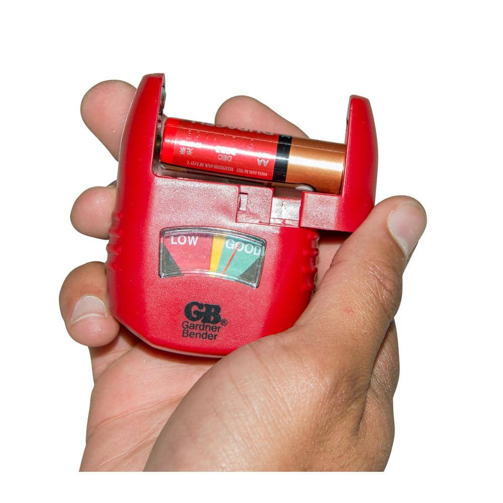Gardner Bender D, C, AAA, AA 9-Volt Battery Tester (3)