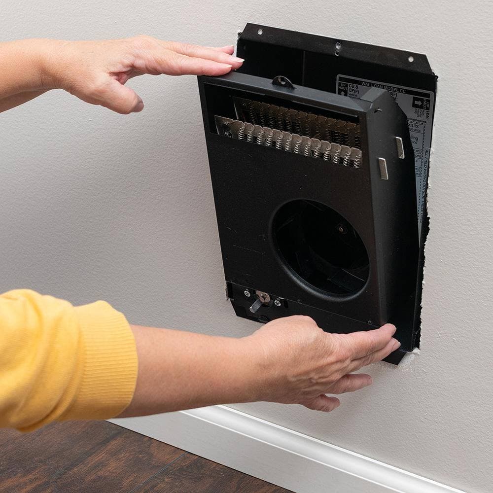 Cadet 240/208-volt 1,500/1,125-watt Com-Pak In-wall Fan-forced Replacement Electric Heater Assembly with Thermostat (4)