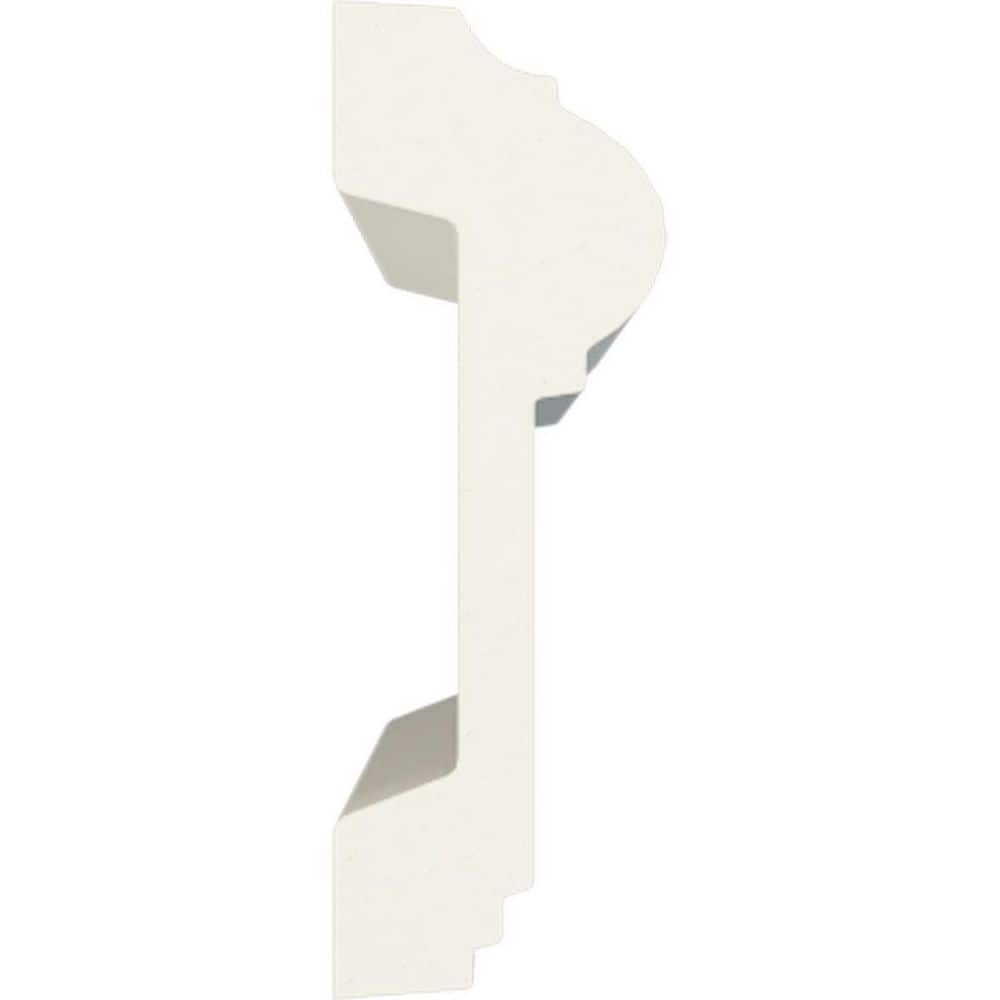 Ekena Millwork 3-3/4 in. x 1-1/4 in. x 94-1/2 in. Polyurethane Edwards Casing Moulding (2)