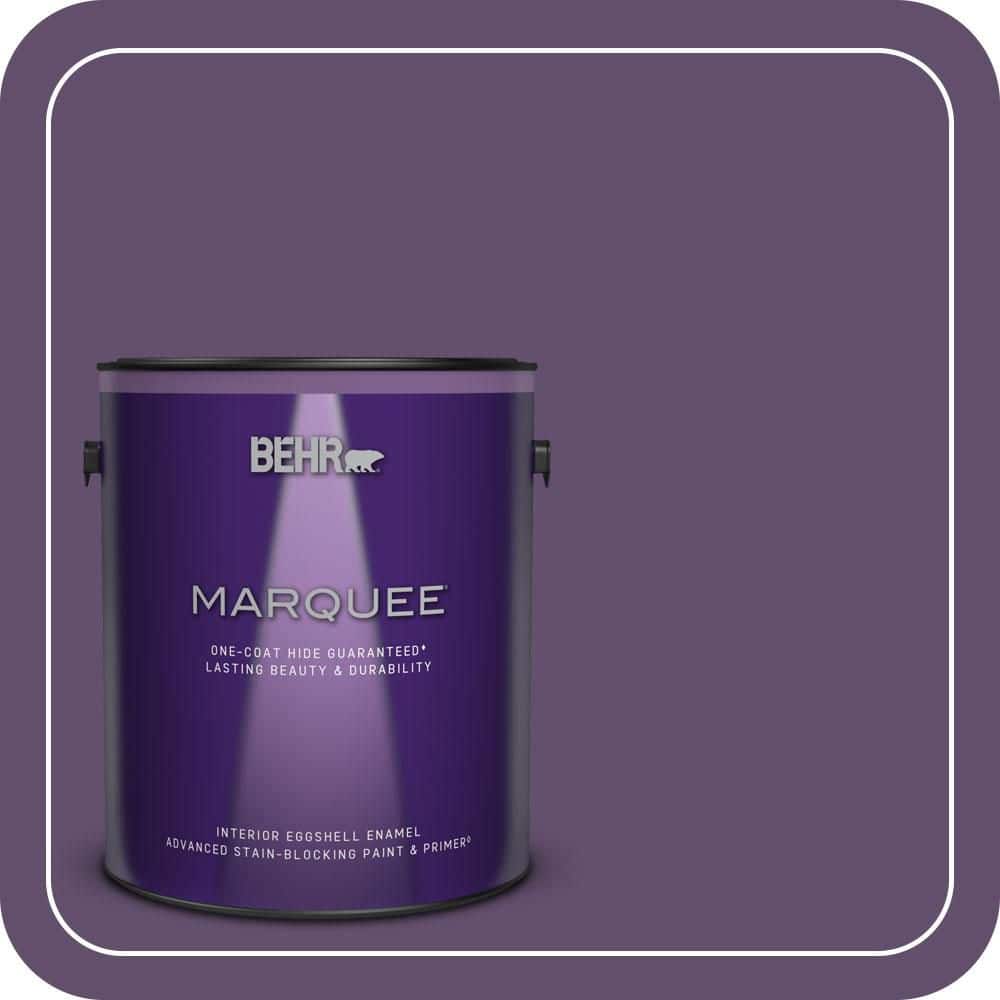 BEHR MARQUEE 1 gal. #660D-7 Blackberry Farm Eggshell Enamel Interior Paint & Primer