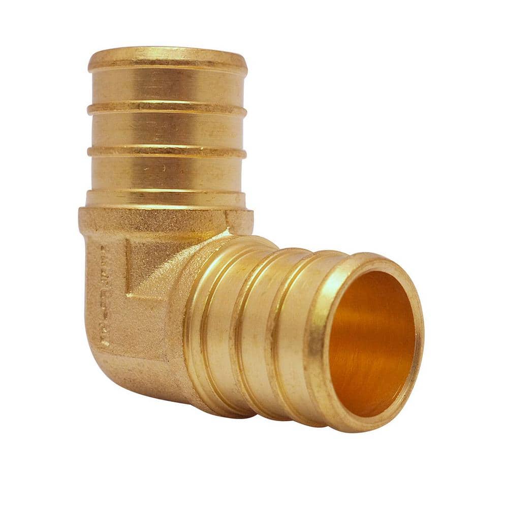 Apollo 3/4 in. Brass PEX-B Barb 90-Degree Elbow (3)
