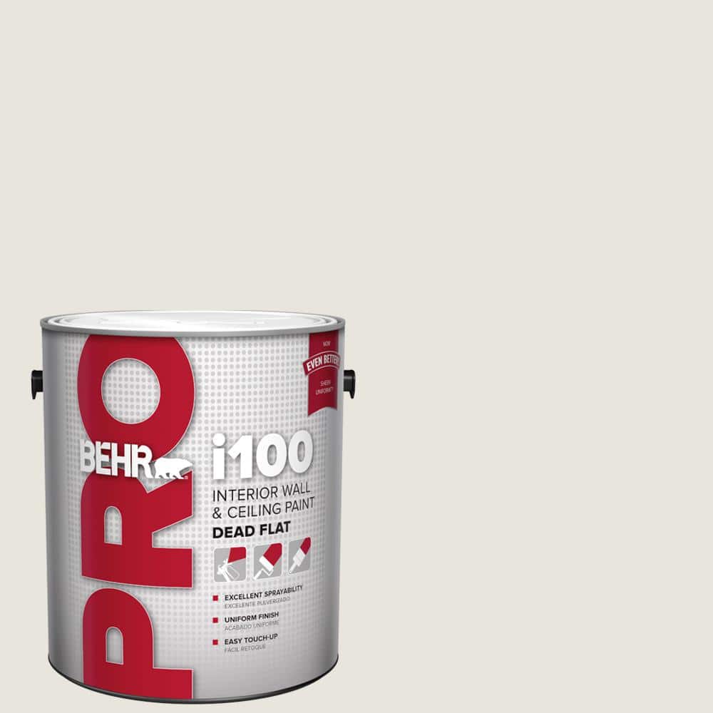 BEHR PRO 1 gal. #790C-1 Irish Mist Dead Flat Interior Paint