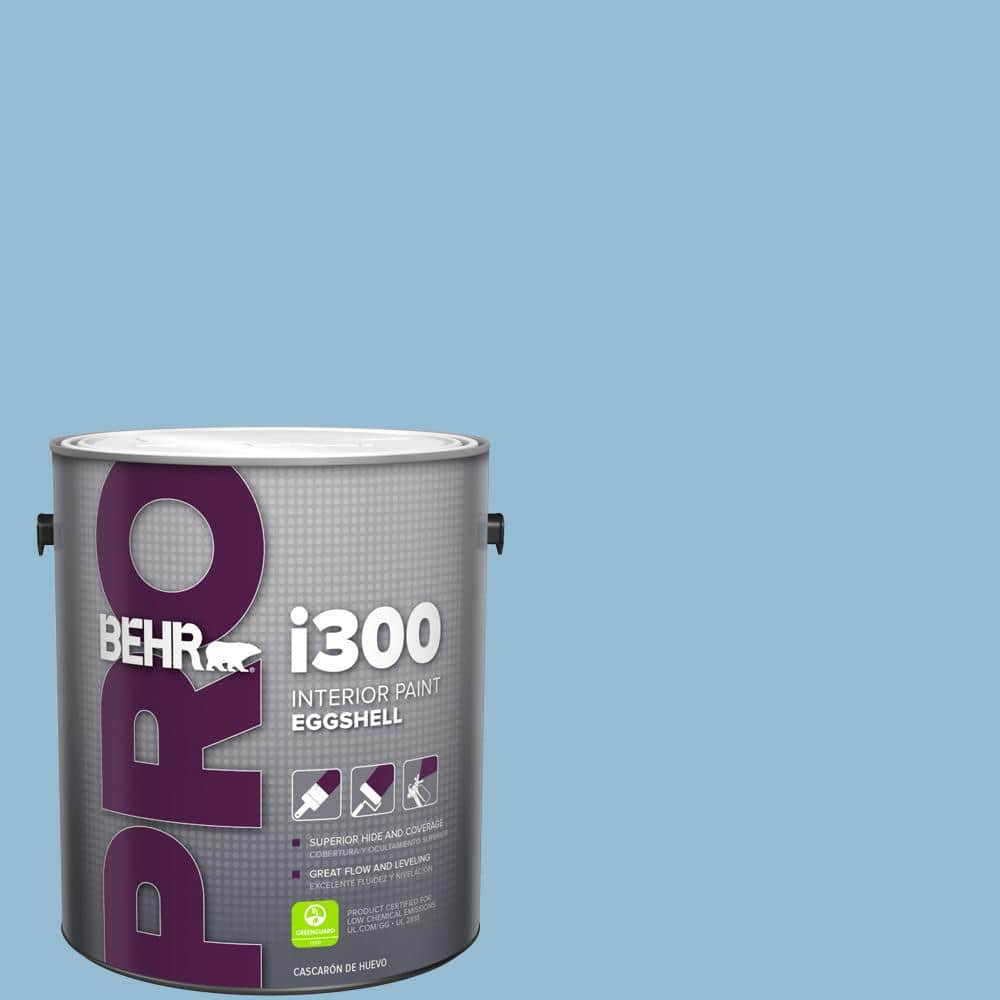 BEHR PRO 1 gal. #M500-3 Blue Chalk Eggshell Interior Paint (1)