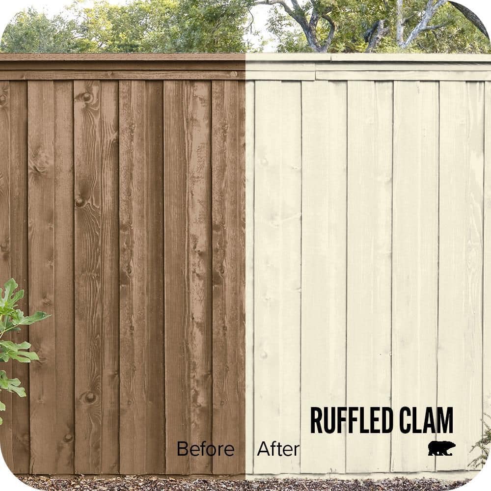 BEHR #350A-1 Color House and Fence Exterior Wood Stain (2)