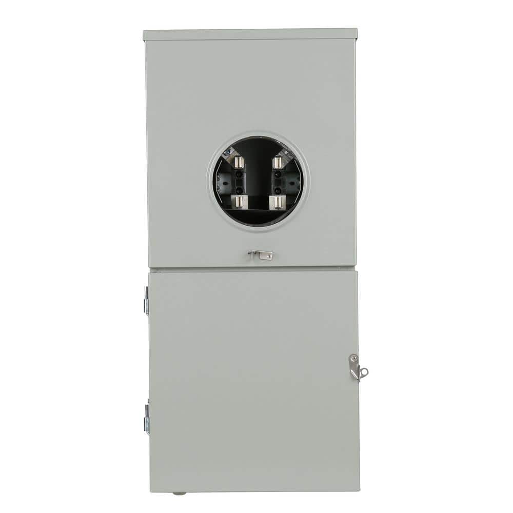 Siemens 200 Amp 4-Space 8-Circuit Outdoor Ringless Overhead/Underground Meter Combo Load Center (2)