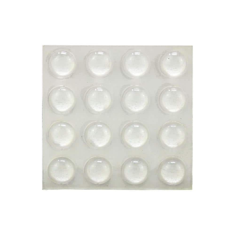 Shepherd 3/8 in. Self-Adhesive Vinyl Surface Pads (16 per Pack)
