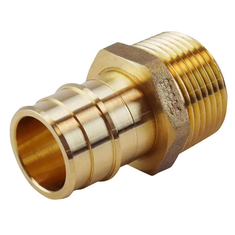 Apollo 1 in. Brass PEX-A Expansion Barb x 1 in. MNPT Male Adapter (3)