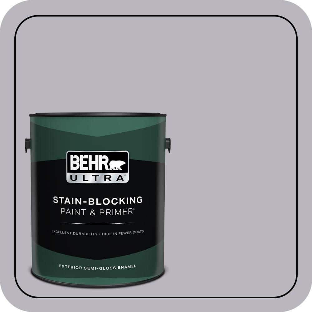 BEHR ULTRA 1 gal. #N550-3 Best in Show Semi-Gloss Enamel Exterior Paint & Primer