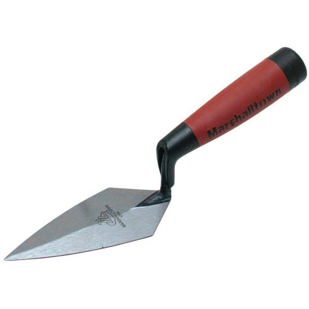 MARSHALLTOWN 5 in. x 2-1/2 in. Brick Trowel -Durasoft Handle