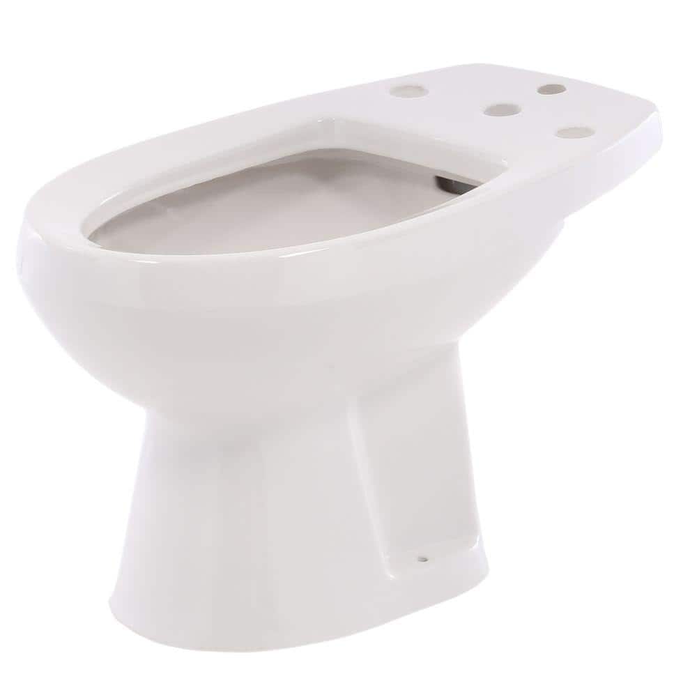 American Standard Cadet Round Bidet in White for Deck Mounted Fitting (1)