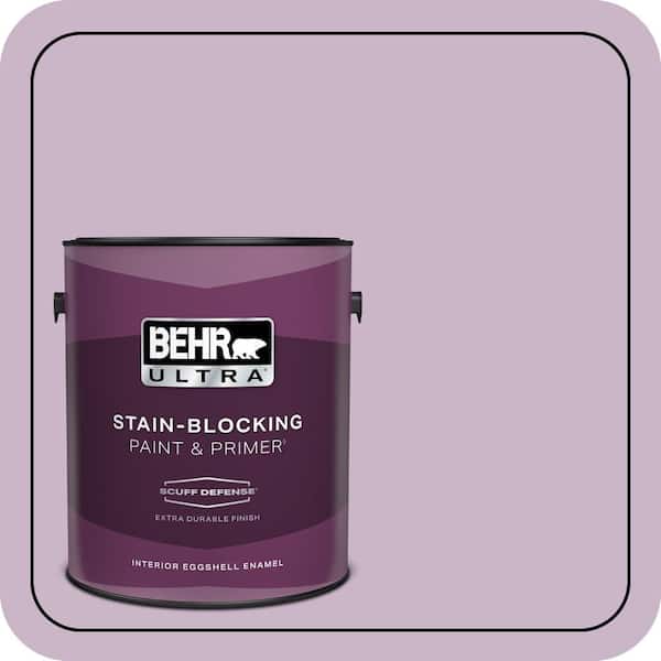 BEHR ULTRA 1 gal. #670D-4 Ballad Extra Durable Eggshell Enamel Interior Paint & Primer (2)