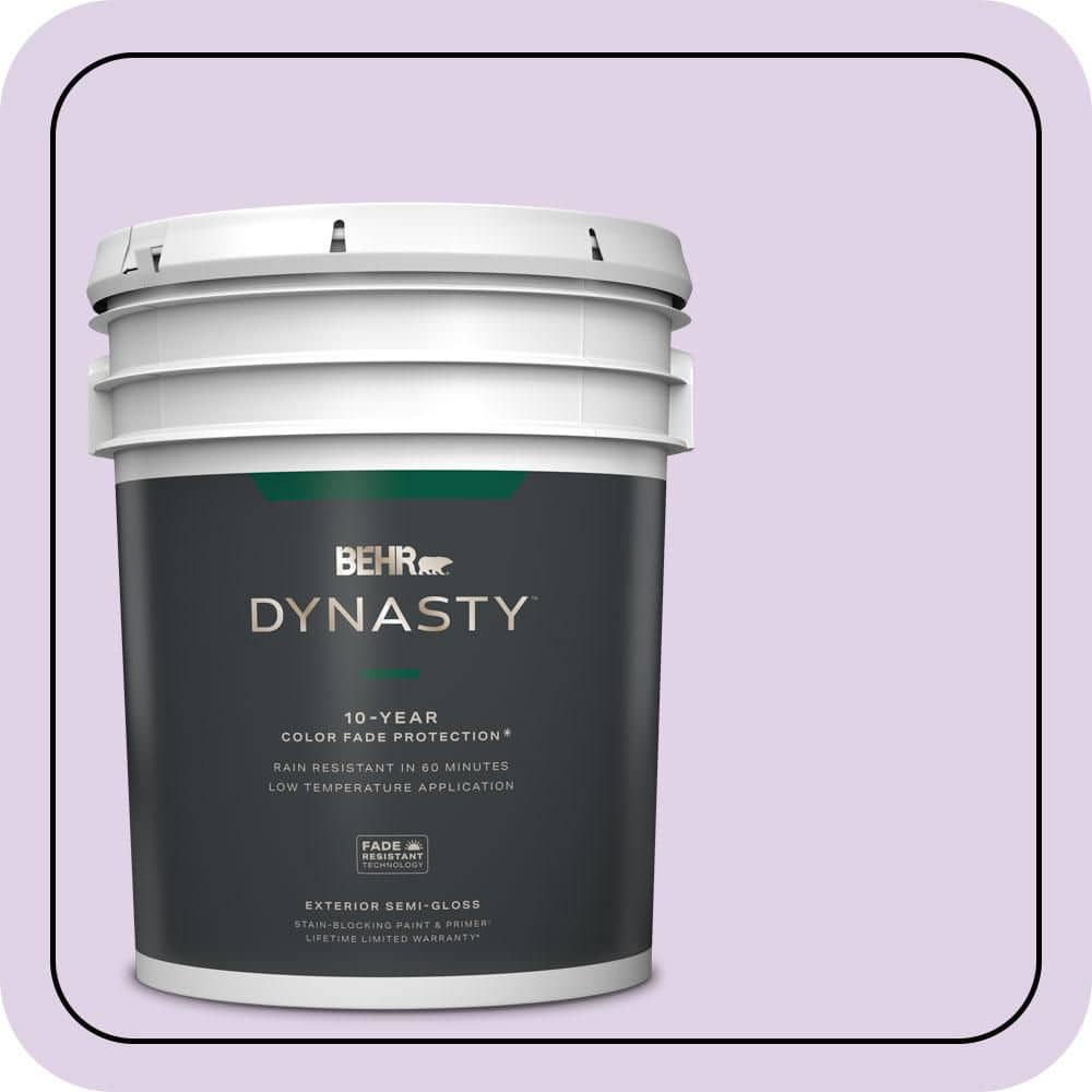 BEHR DYNASTY 5 gal. #M570-2 Monologue Semi-Gloss Exterior Stain-Blocking Paint & Primer