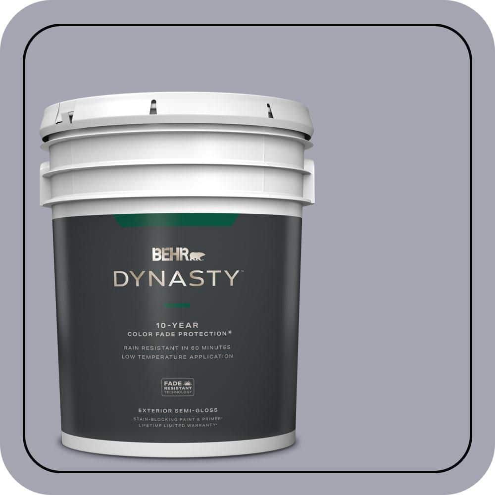 BEHR DYNASTY 5 gal. #T12-3 Canyon Sunset Semi-Gloss Enamel Exterior Stain-Blocking Paint & Primer