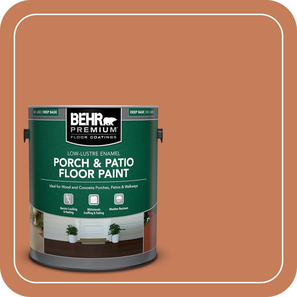 BEHR PREMIUM #M210-6 Low-Lustre Enamel Interior/Exterior Porch and Patio Floor Paint (1)