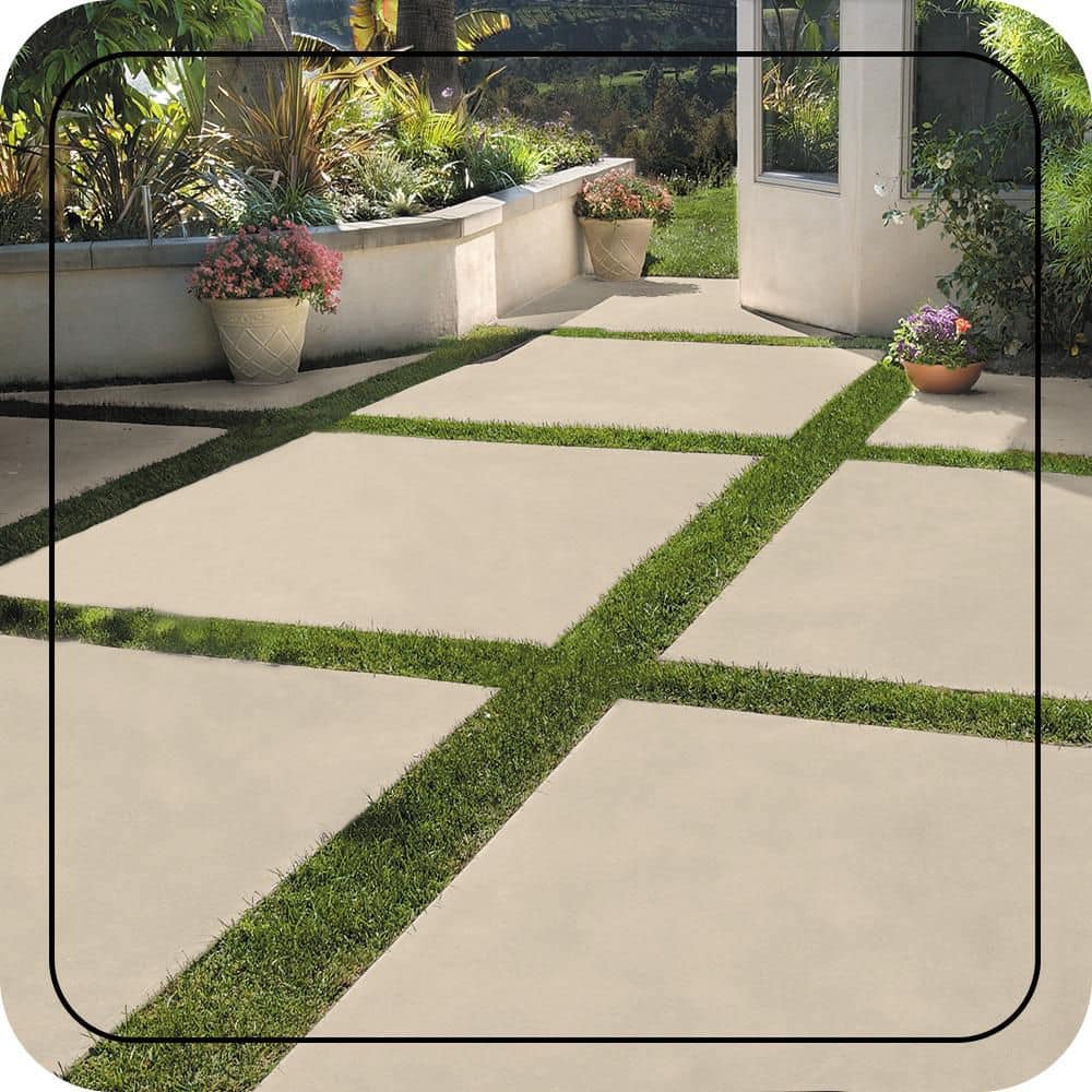 BEHR PREMIUM 1 gal. #PFC-16 Wool Coat Solid Color Flat Interior/Exterior Concrete Stain (4)