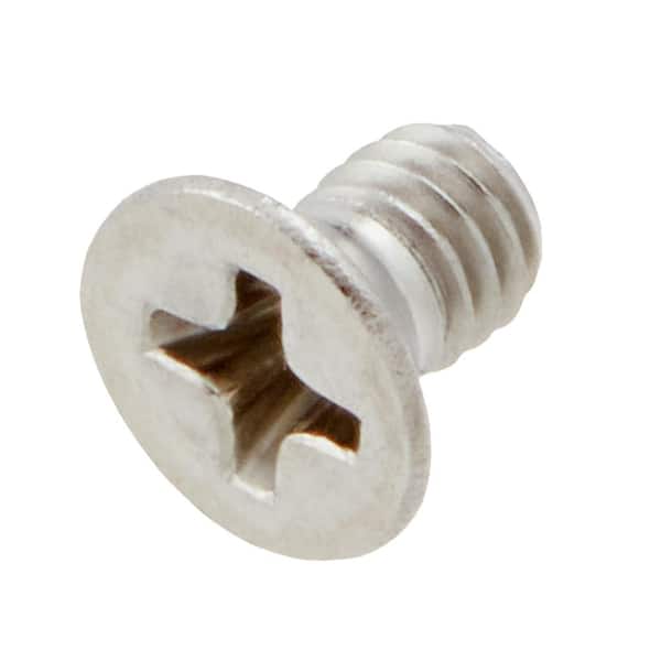 Everbilt M4-0.7x6mm Stainless Steel Flat Head Phillips Drive Machine Screw 2-Pieces (2)