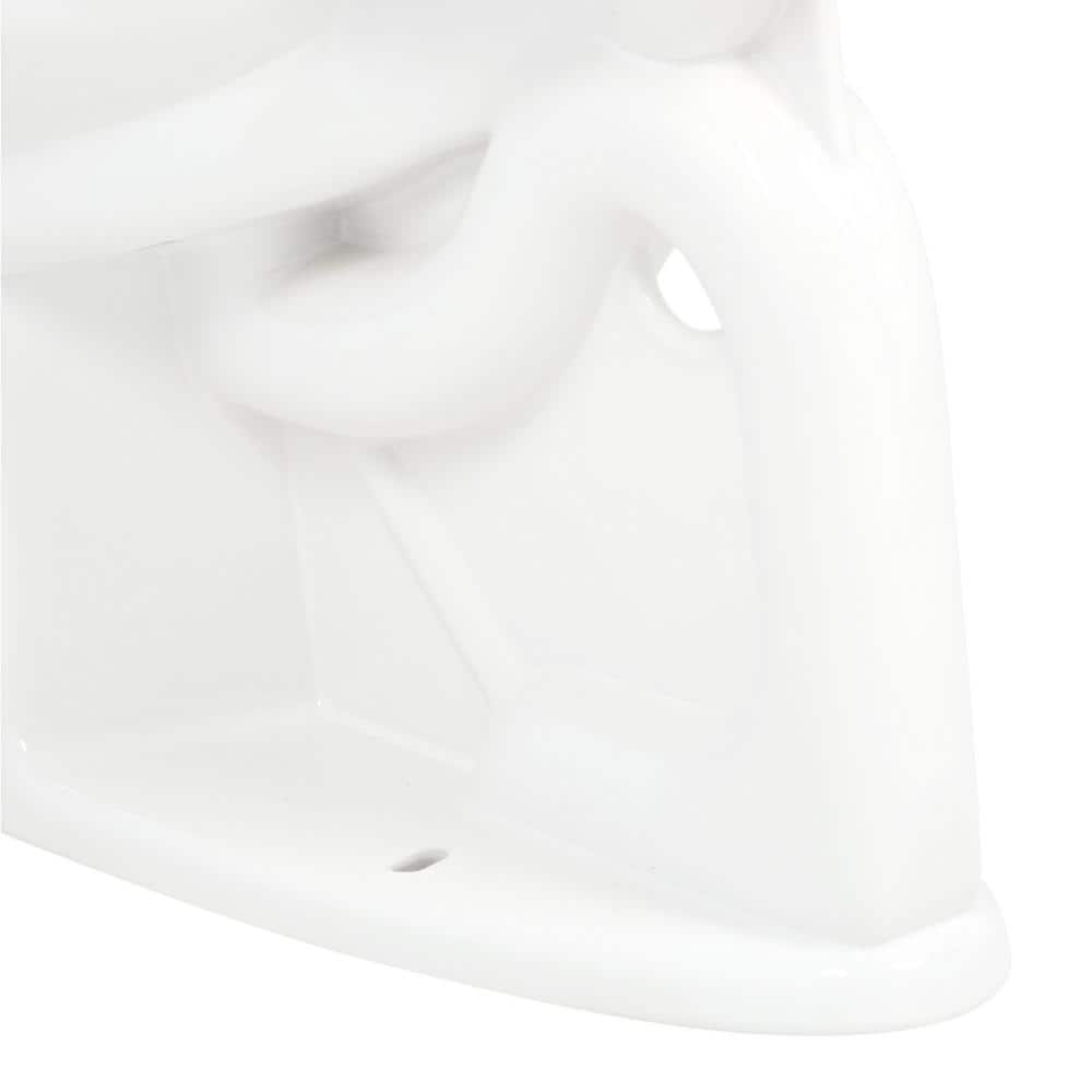 KOHLER Highline 10 in. Rough In Elongated Chair Height Toilet Bowl Only in White, Seat Not Included (3)