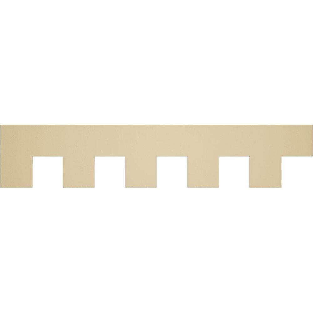 Ekena Millwork 1 in. D x 9 in. W x 45 in. L Primed Polyurethane Panel Moulding (1)