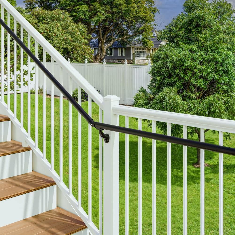 Aria Railing 2 in. x 3 in. Black Aluminum ADA Rail Adjustable Elbow Kit (3)