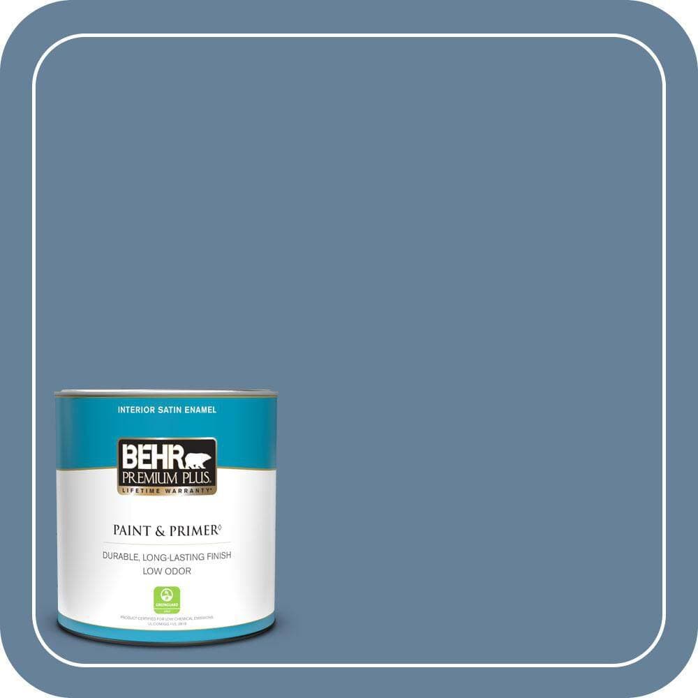BEHR PREMIUM PLUS #ICC-74 Provence Enamel Low Odor & Primer (1)