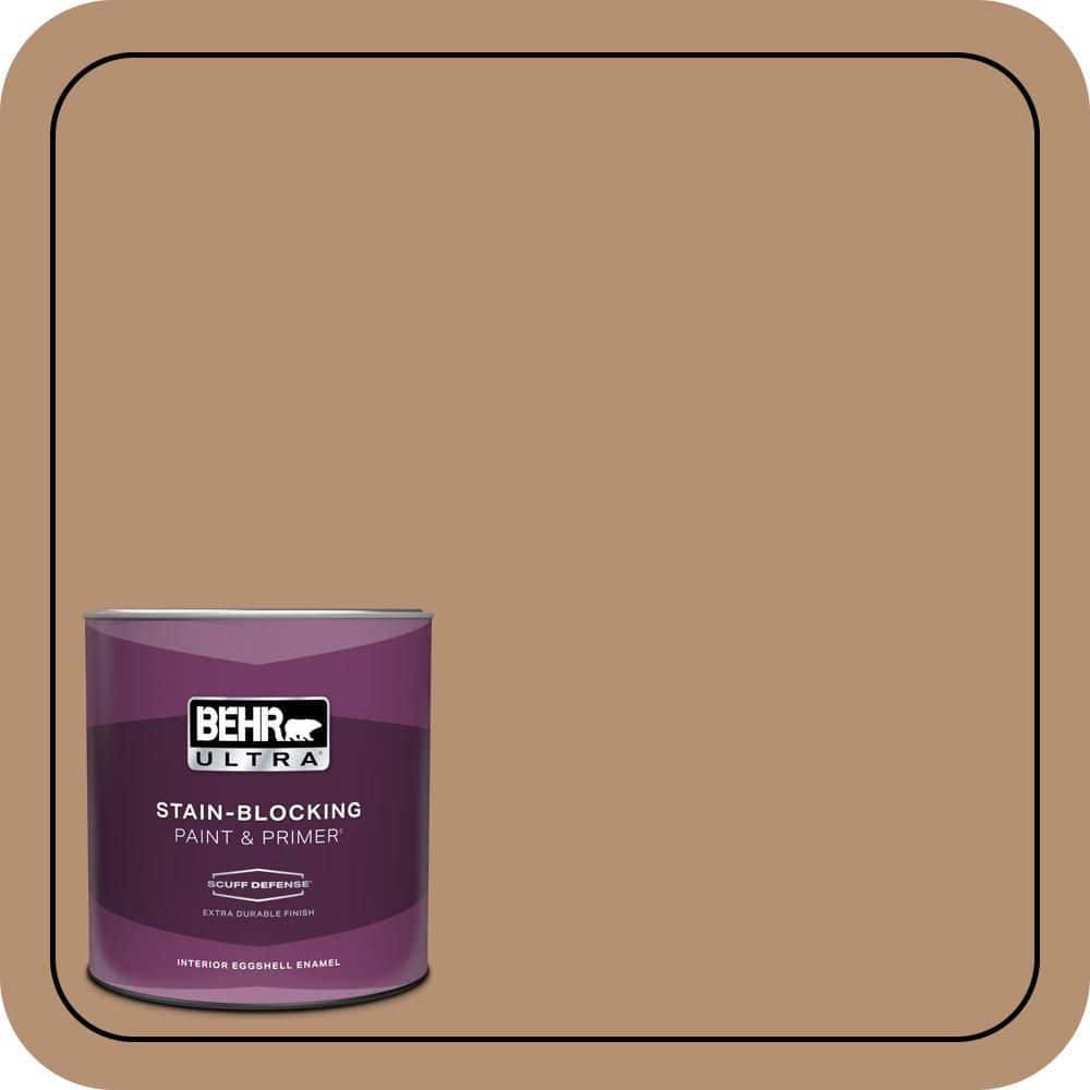 BEHR ULTRA 1 qt. #S240-5 Poncho Extra Durable Eggshell Enamel Interior Paint & Primer