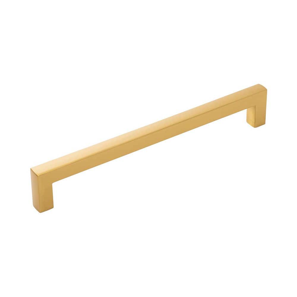BELWITH-KEELER Coventry Collection Appliance Pull 12 in. (305mm) Center to Center Brushed Golden Brass Appliance Cabinet Pull