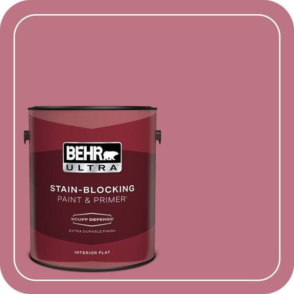 BEHR PREMIUM PLUS #110D-4 Rosily Enamel Low Odor & Primer (4)