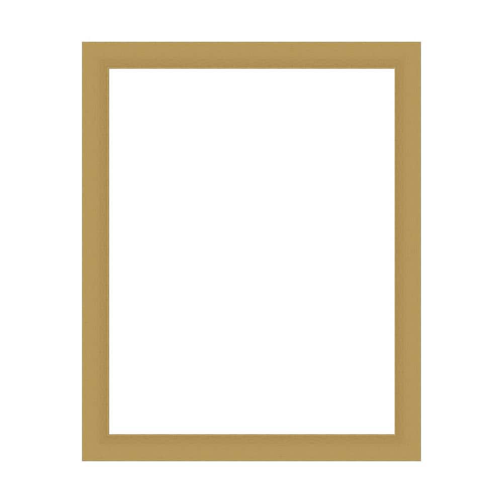 Amanti Art Mirror Makeover Grace Brushed Gold 25.25 in. W x 31.25 in. H Bathroom Mirror Frame Border Kit-Fits a 24x30 mirror (1)