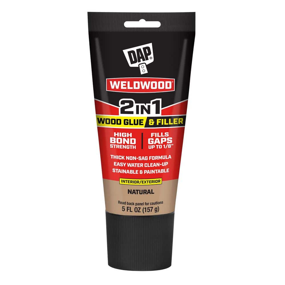 DAP Weldwood 2 in1 5 oz. Tan Wood Glue and Filler