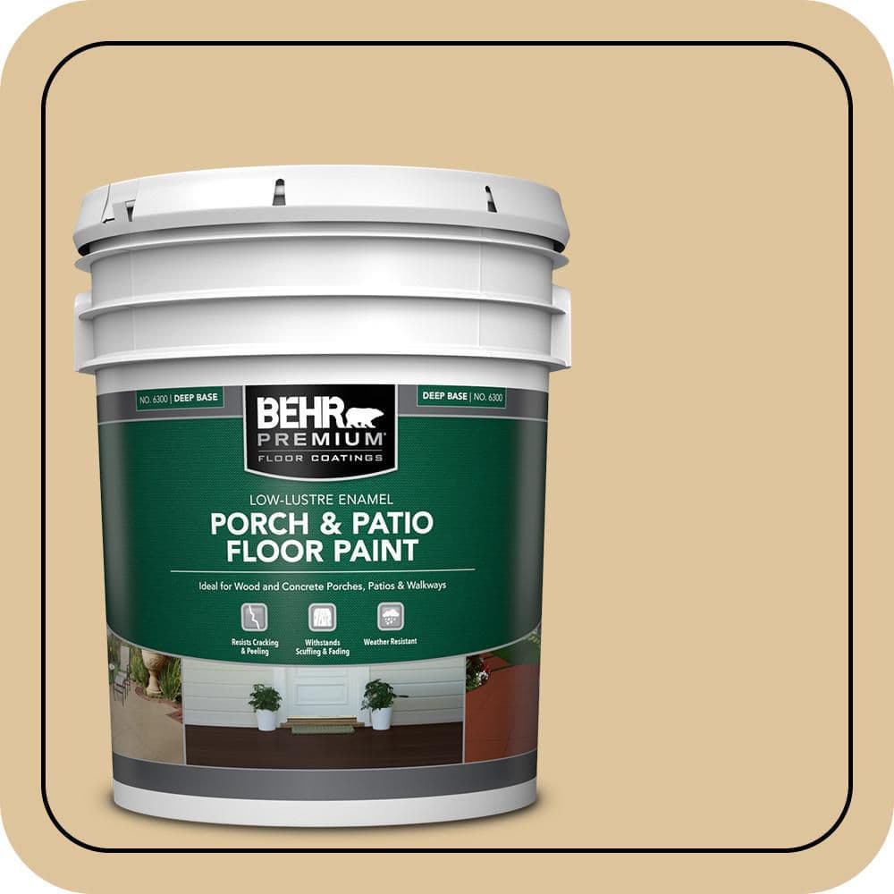 BEHR PREMIUM #S300-3 Low-Lustre Enamel Interior/Exterior Porch and Patio Floor Paint (1)