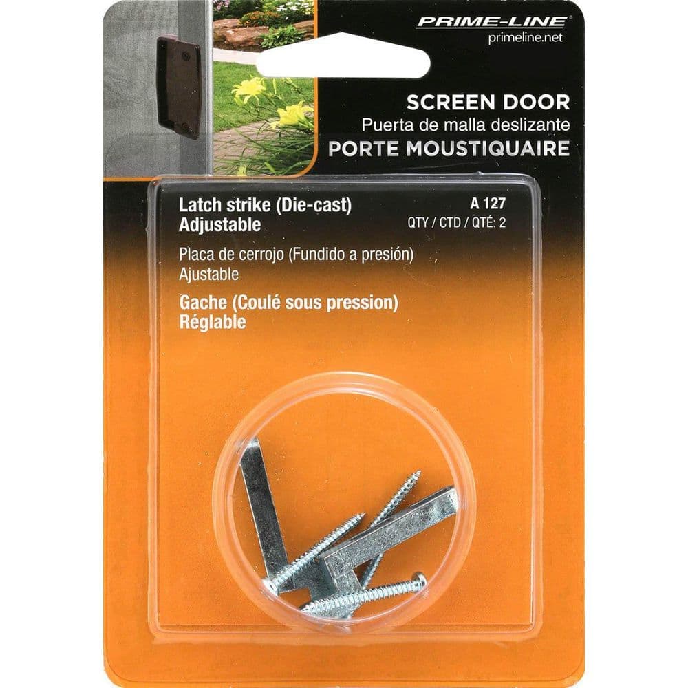 Prime-Line Diecast, Screen Door Latch Strike (3)