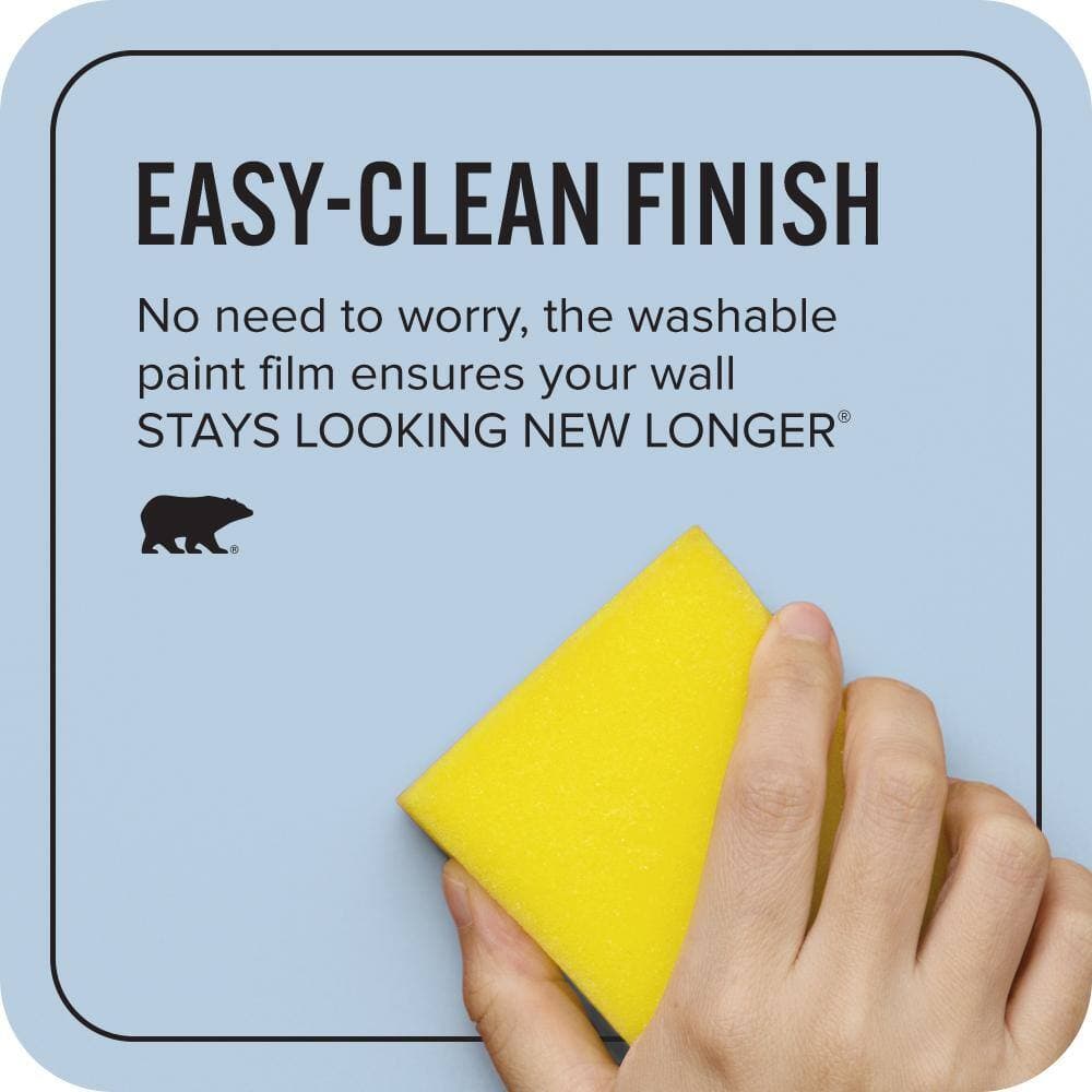 BEHR ULTRA 5 gal. #580C-3 Impressionist Sky Extra Durable Flat Interior Paint & Primer (4)