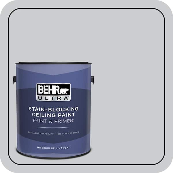 BEHR ULTRA 1 gal. #PPU26-16 Hush Ceiling Flat Interior Paint and Primer (2)