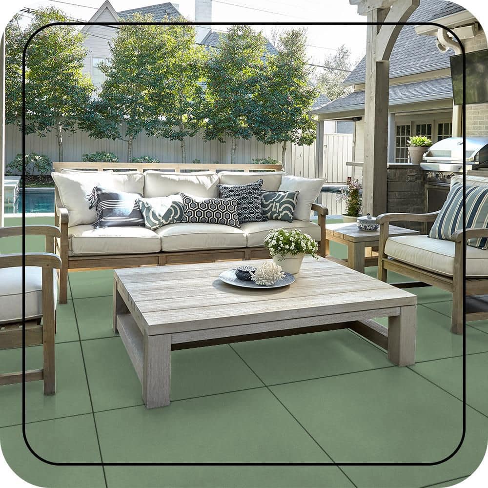 BEHR PREMIUM #PPU11-05 Textured Low-Lustre Enamel Interior/Exterior Porch and Patio Anti-Slip Floor Paint (3)