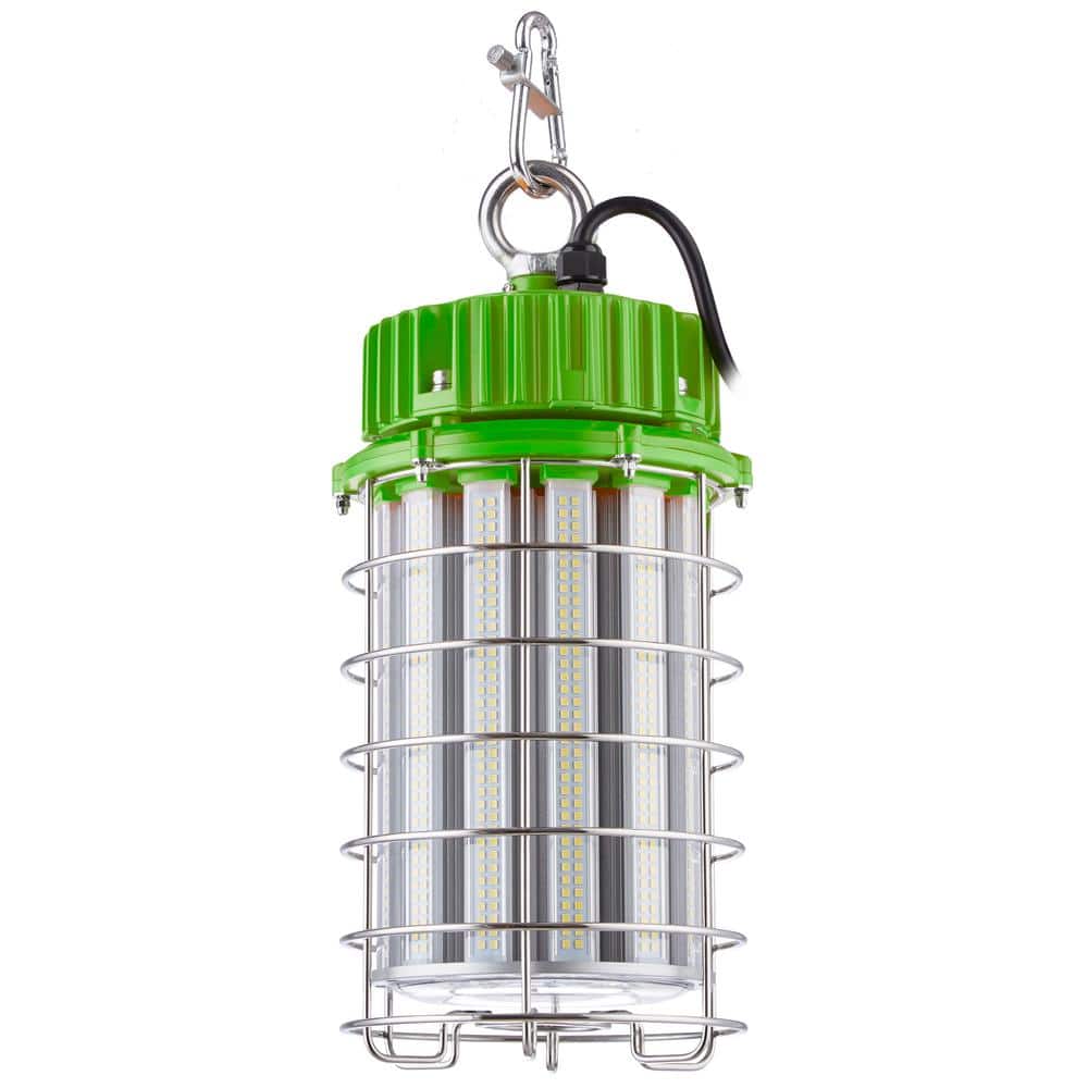 PowerSmith 24,000 Lumen 200-Watt High Bay Temporary Job Site Hanging LED Work Light with 360° Light and 10 ft. Power Cord