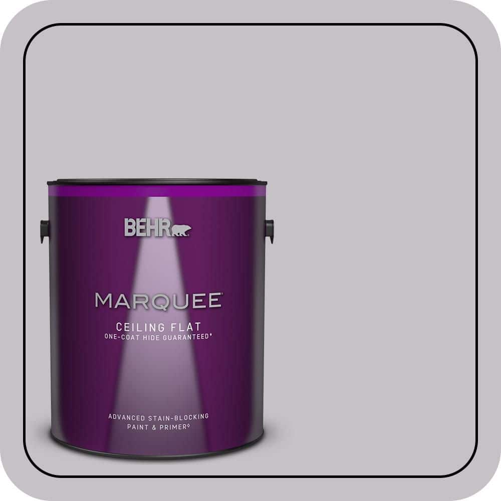 BEHR MARQUEE 1 gal. #MQ5-32 Such Melodrama One-Coat Hide Ceiling Flat Interior Paint & Primer