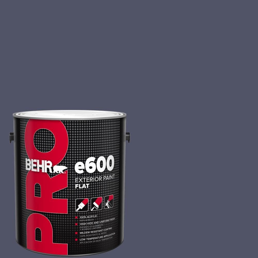 BEHR PRO 1 gal. #S560-7 Lap of Luxury Flat Exterior Paint
