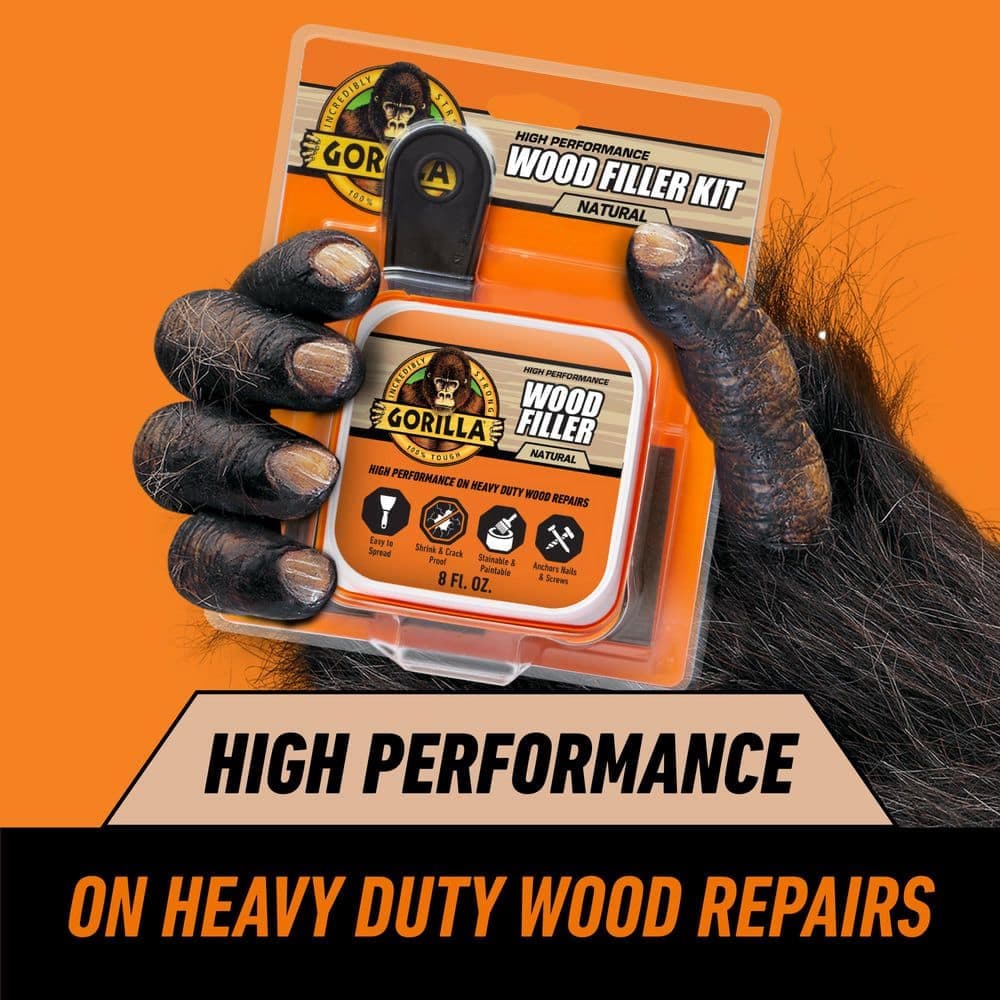 Gorilla All Purpose Wood Filler Wood Repair Kit (2-Pack) (2)