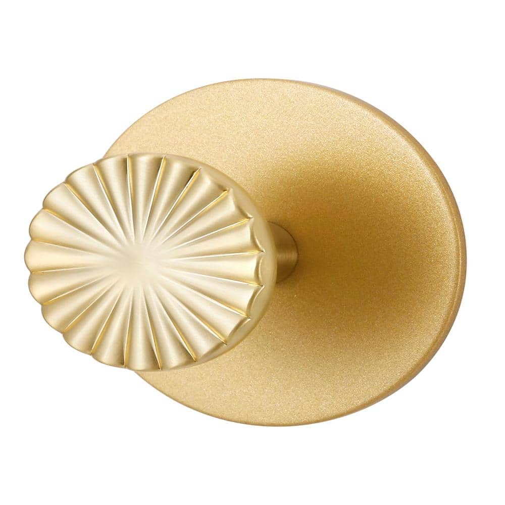 Unbranded Two Pack Adhesive Coat Hooks for Bathrooms Gold Finish Wall Robe Towel Hangers Zinc Alloy Heavy Duty (1)