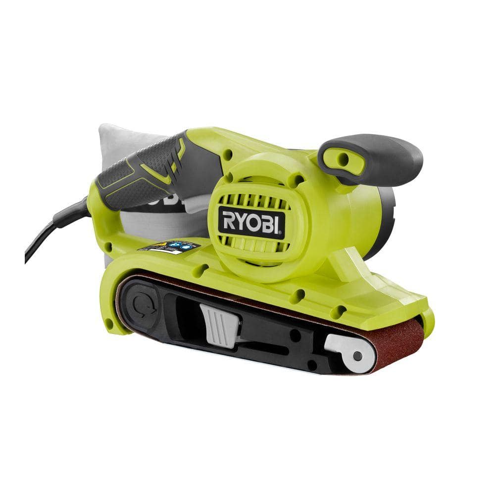 RYOBI 6 Amp Corded 3 in.W x 18 in.L Portable Belt Sander